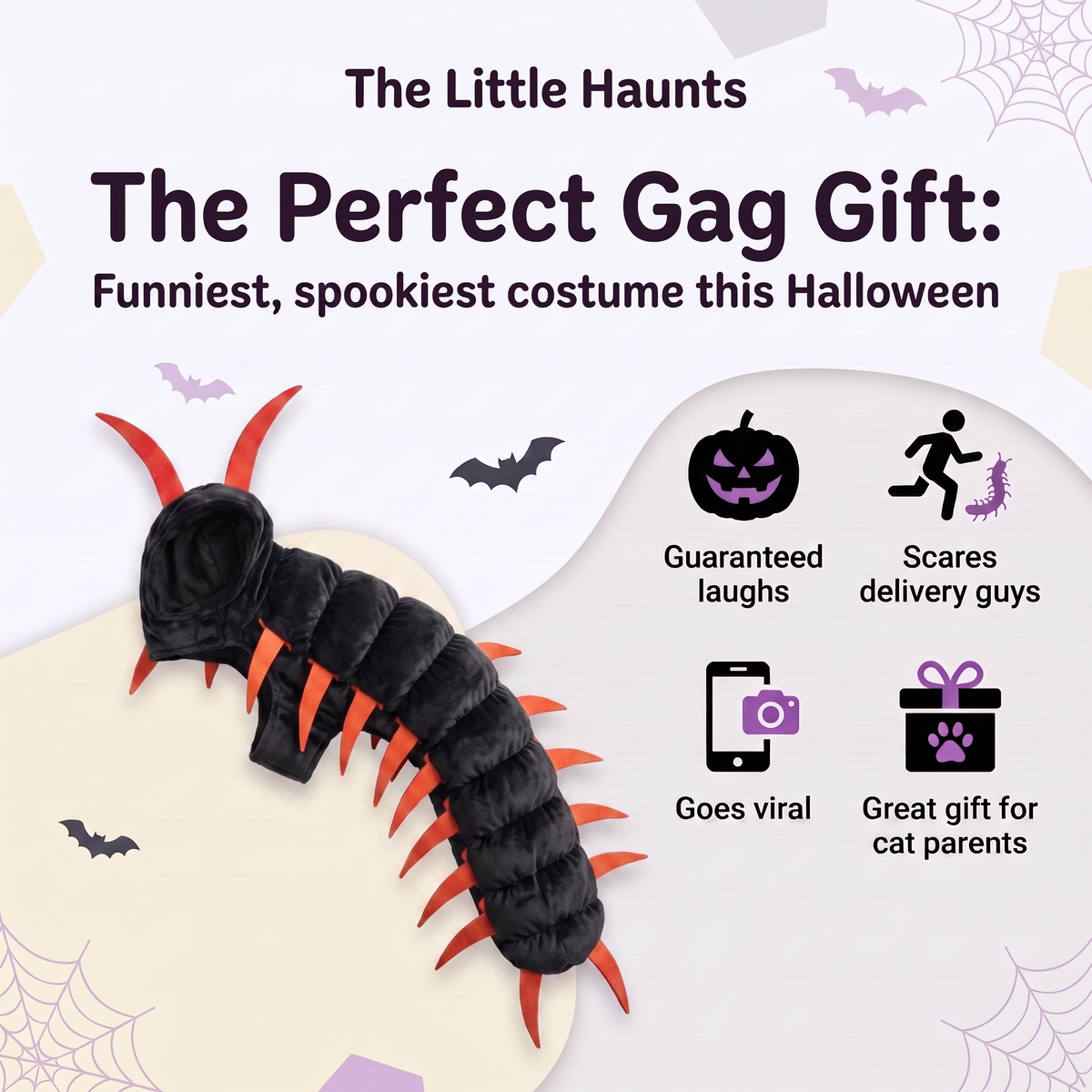 The Little Haunts - Cat Centipede Costume
