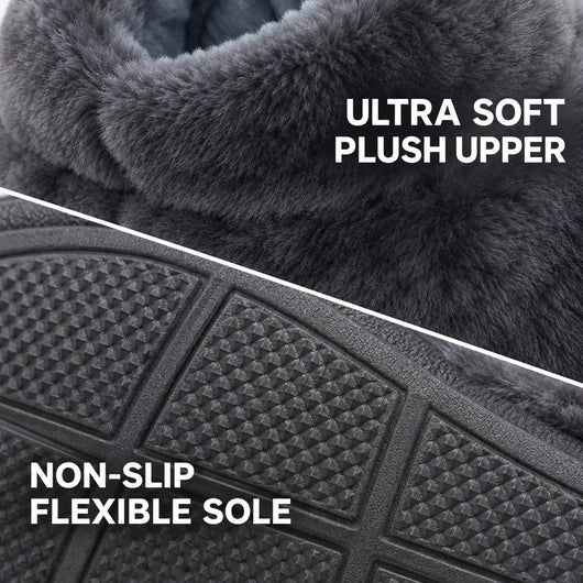 Snugglers Heated Plush Slippers